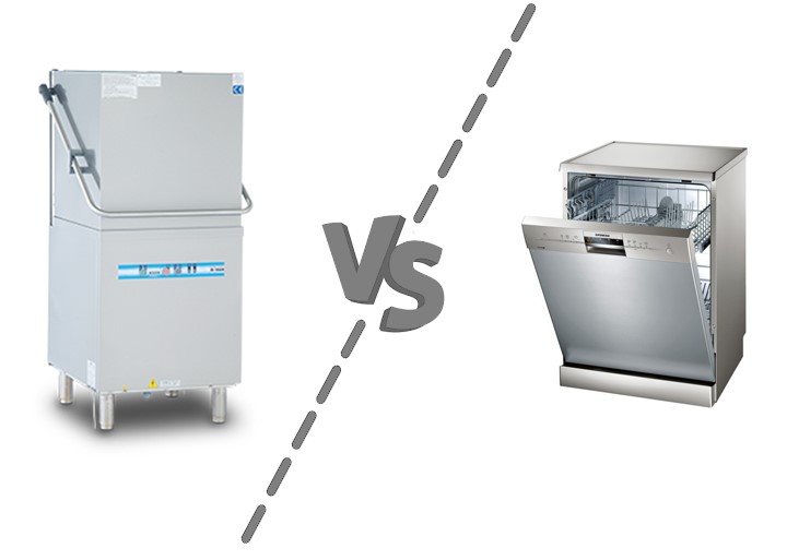 industrial dishwasher vs domestic dishwasher