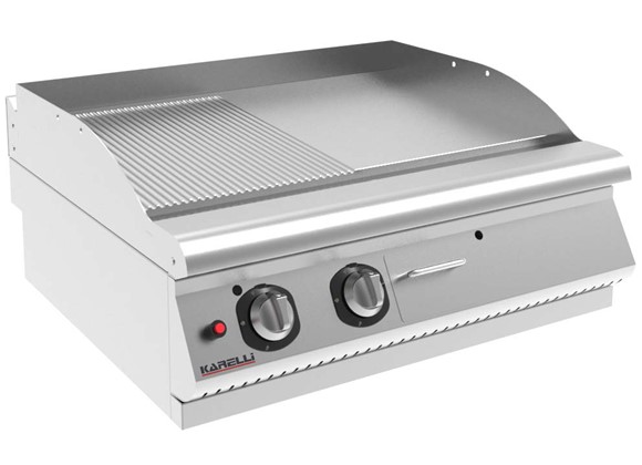 Grill - ½ Smooth + ½ Ribbed / Gas