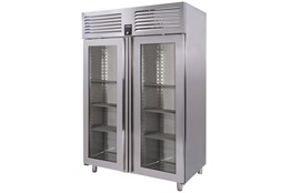 Upright Refrigerator 2 Glass Doors