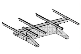 Cantilever system lower structure