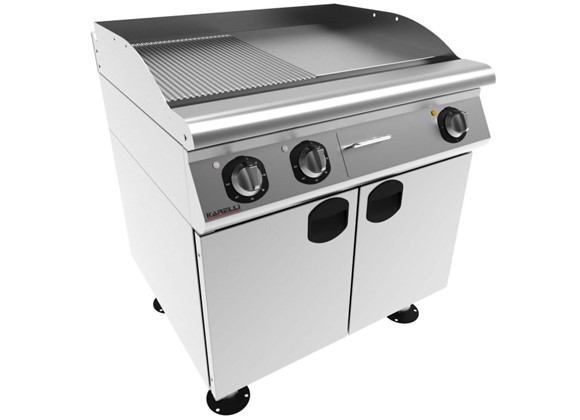 Grill - ½ Smooth + ½ Ribbed / Elc