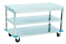 Mobile Work Table/Mıddle with Shelf