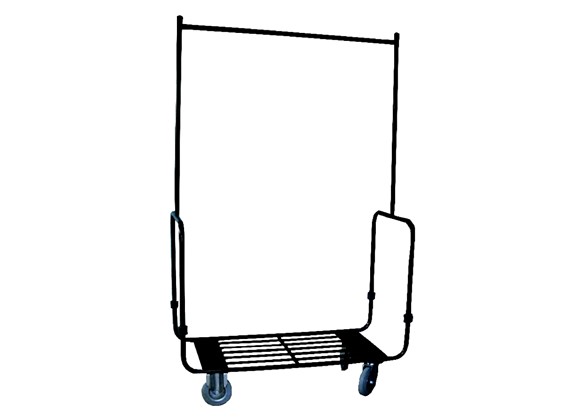 Baggage Trolley with Clothes Hanger