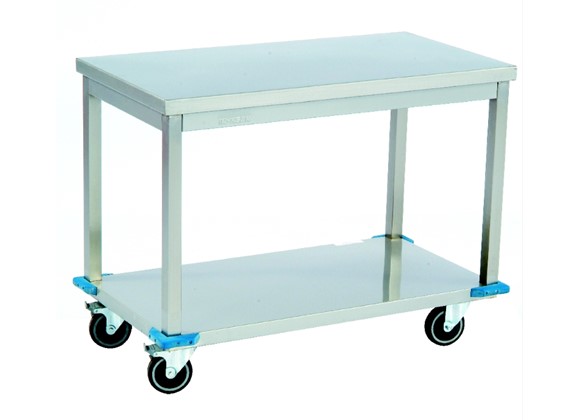 Mobile Work Table/with Lower Shelf