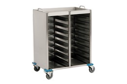 ٍSelf Service Tray Collecting Trolley(40 pcs 37*53 Tray)
