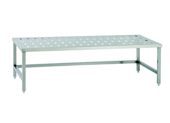 Perforated Storage Table